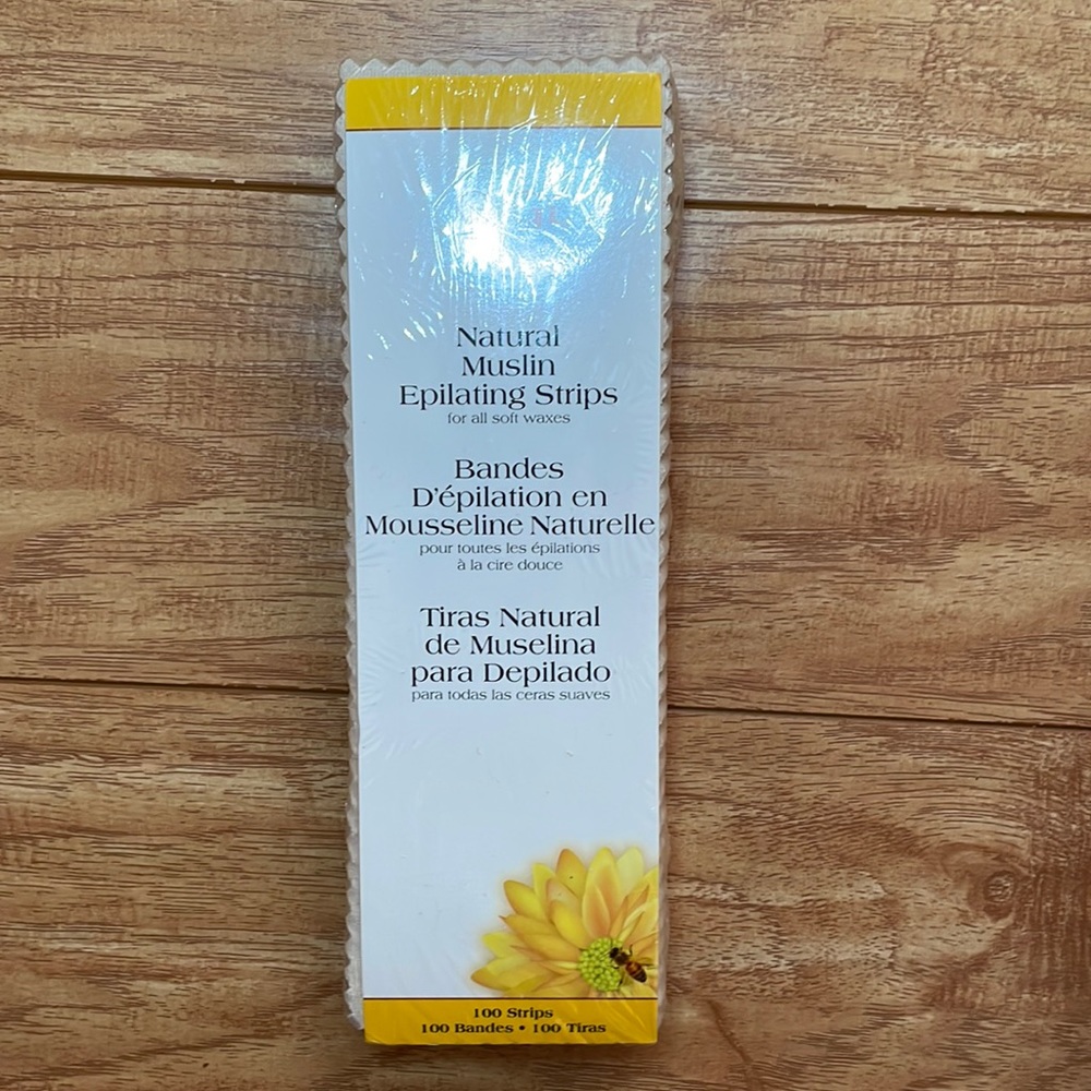 Gigi Muslin Epilating Strips - 100 Strips